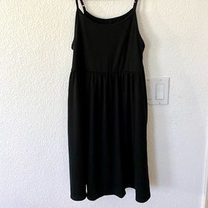 Wild Fable Black Tank Babydoll Dress
